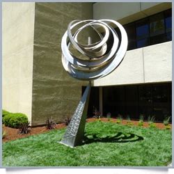 stainless steel sculpture fabrication supplier